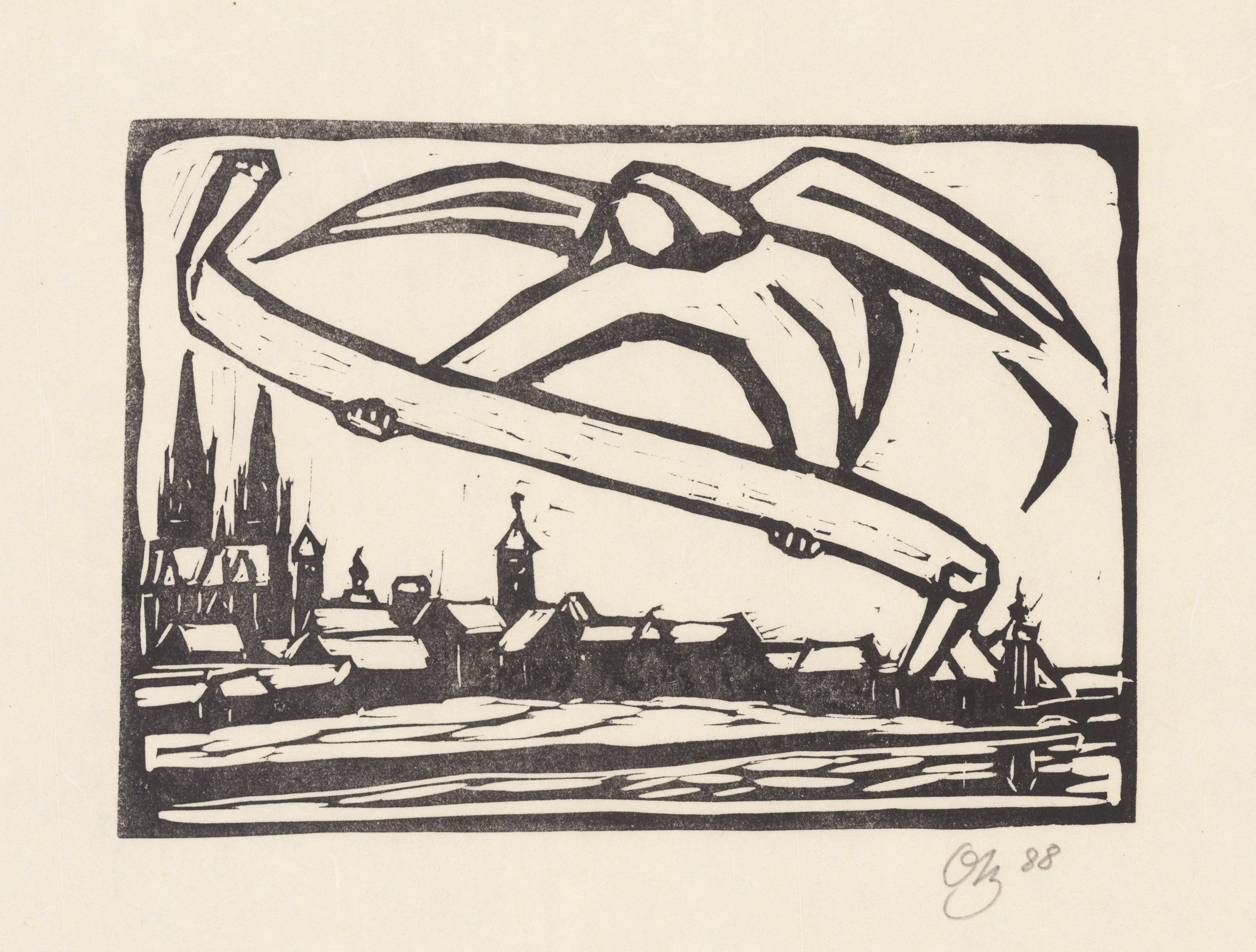 Engel über Regensburg