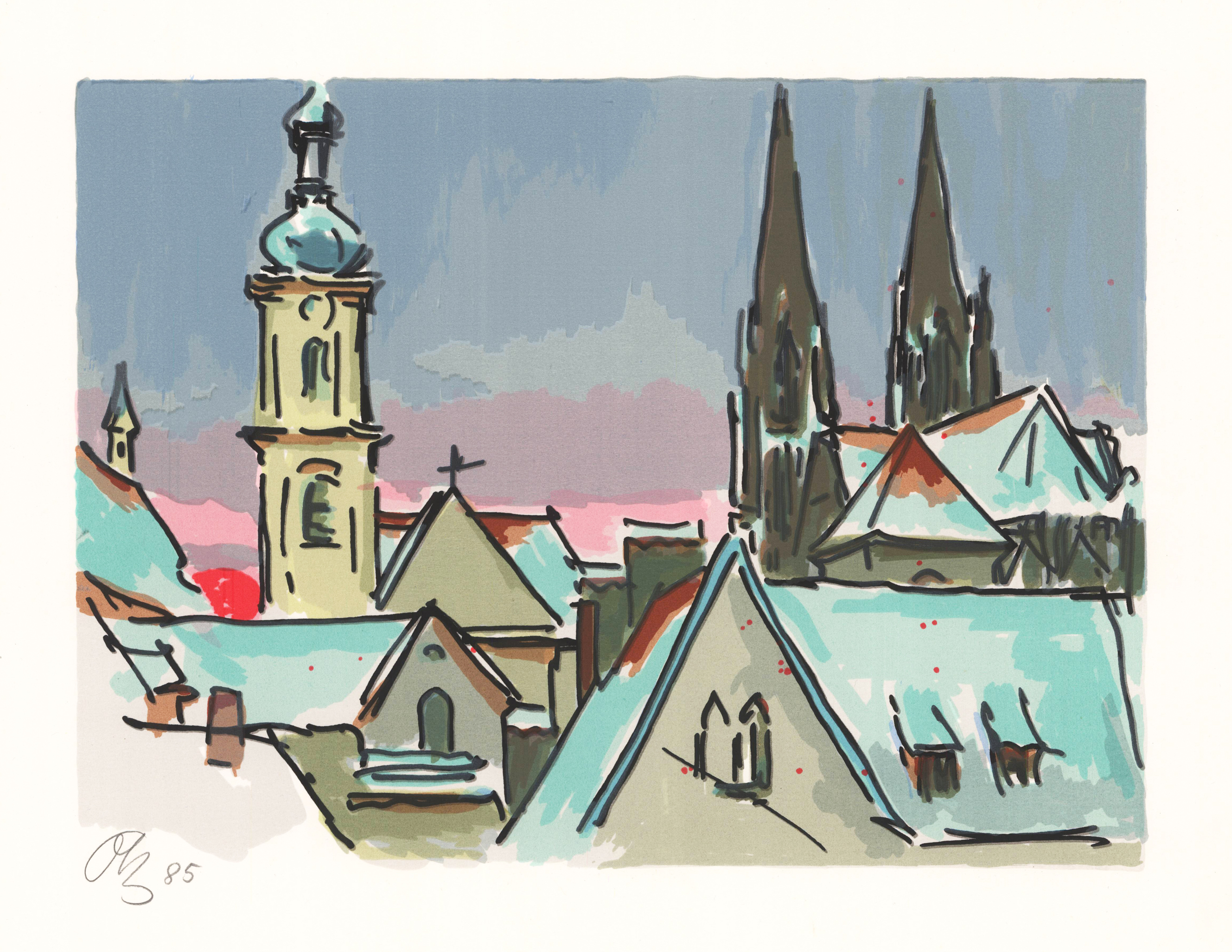 Regensburg im Winter