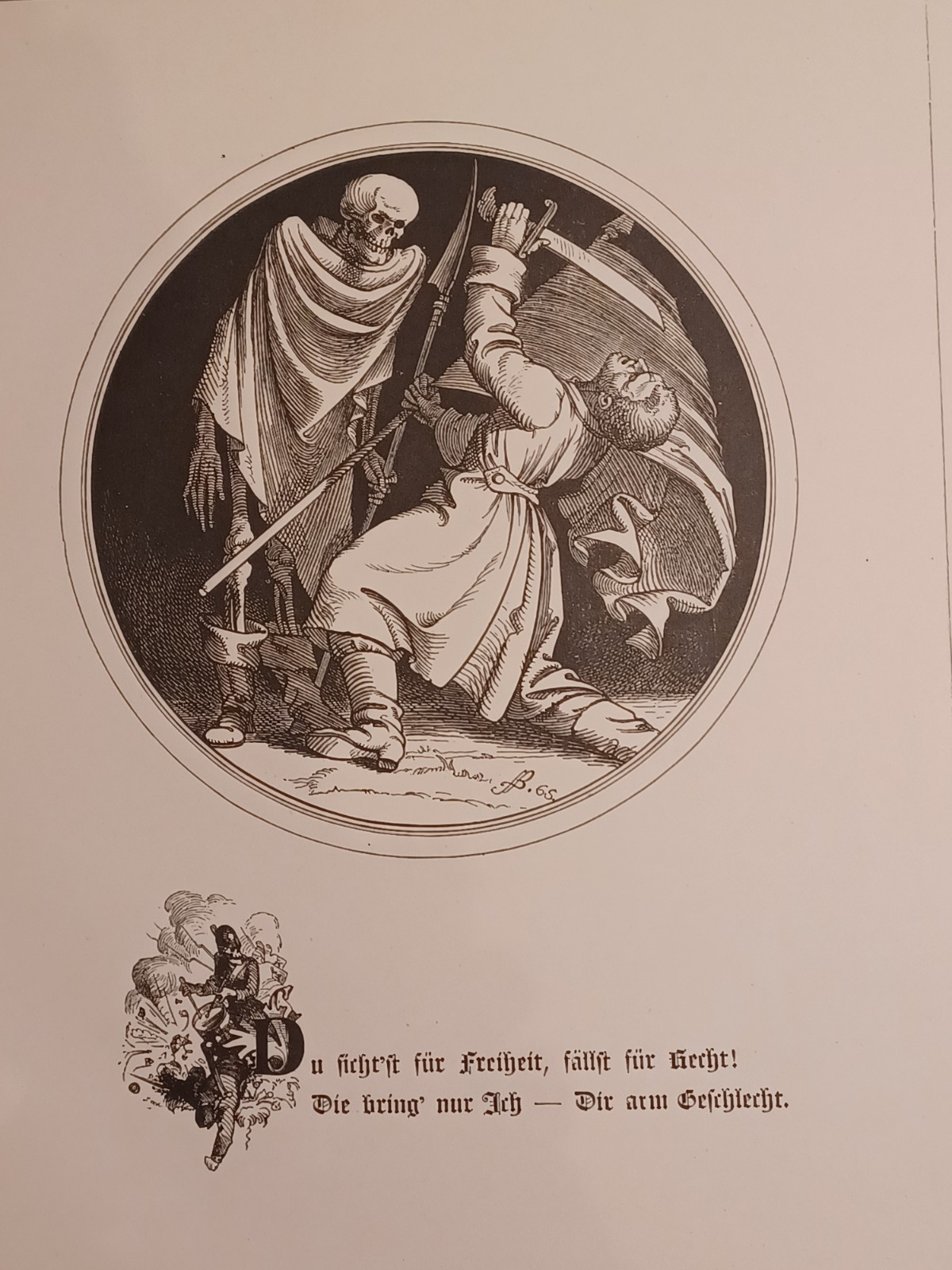 Die Arbeit des Todes, Ein Todtentanz