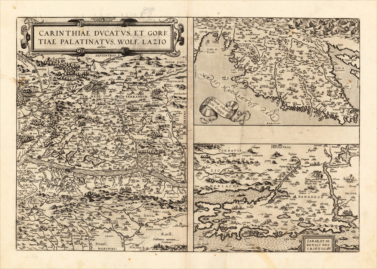 Carinthiae Ducatus, Et Gori Tiae Palatinatus, Wolf. Lazio