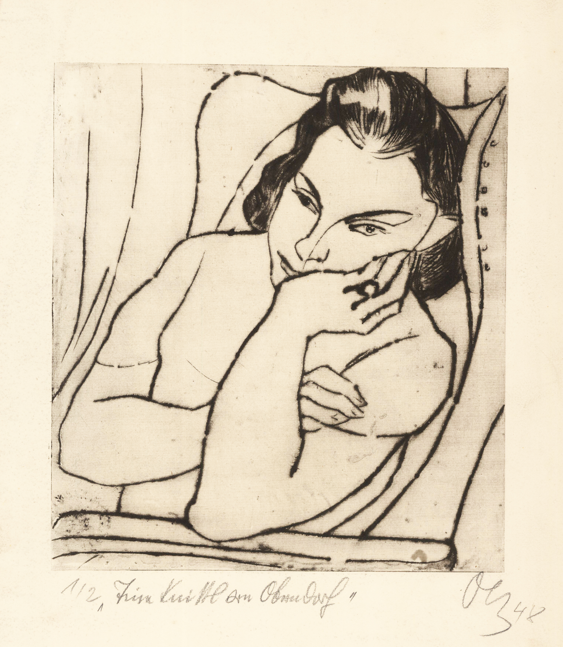 Frau Knittl von Oberndorf 1/2