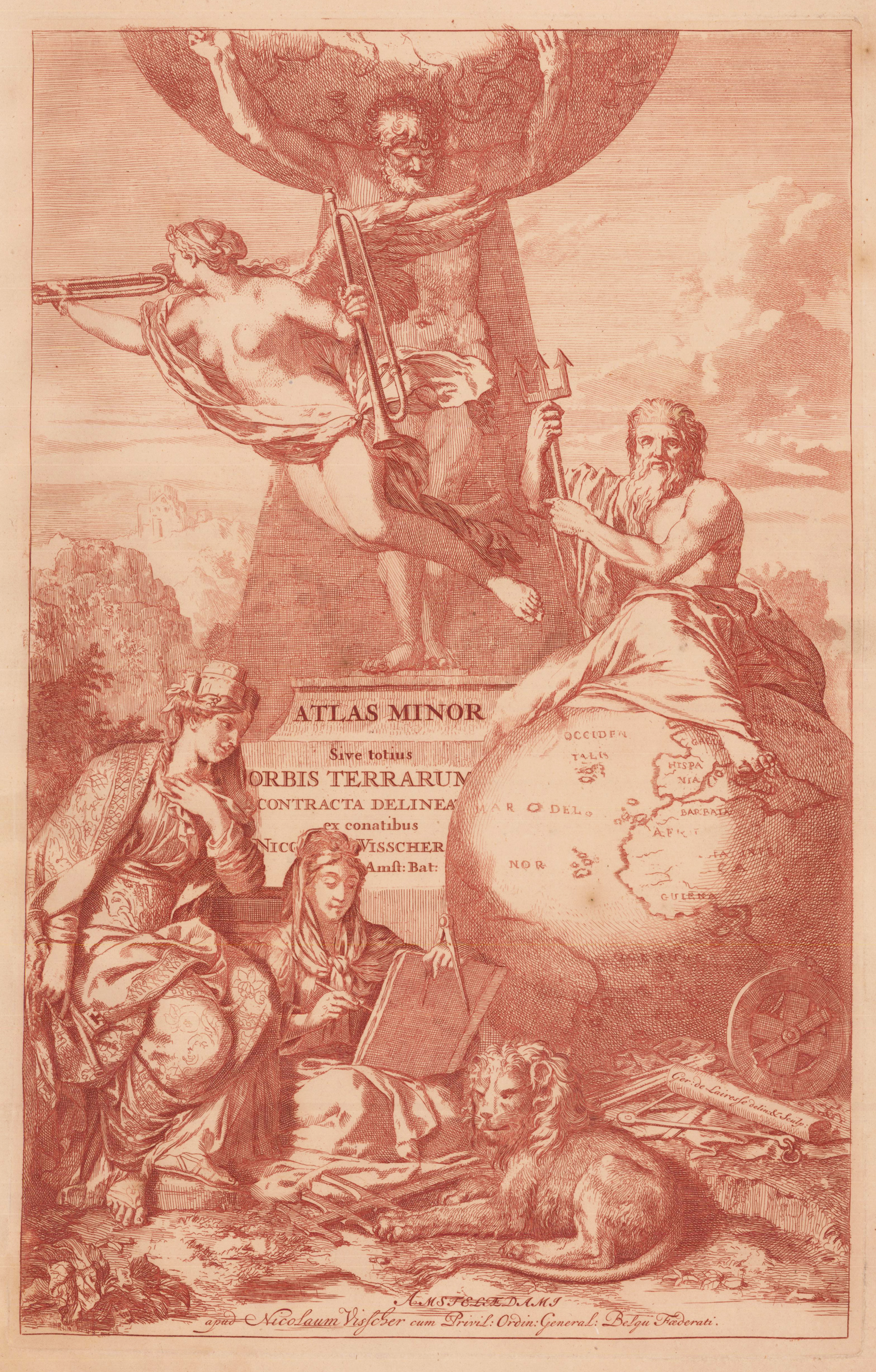 Atlas Minor Sive totius Orbis Terrarum Contracta Delineata ex conatibus Title Page