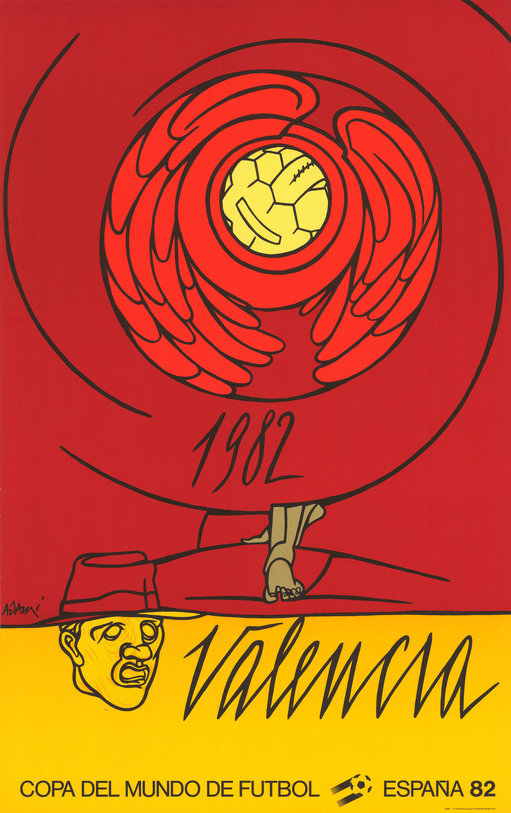 COPA DEL MUNDO DE FUTBOL – ESPAÑA 82 – VALENCIA