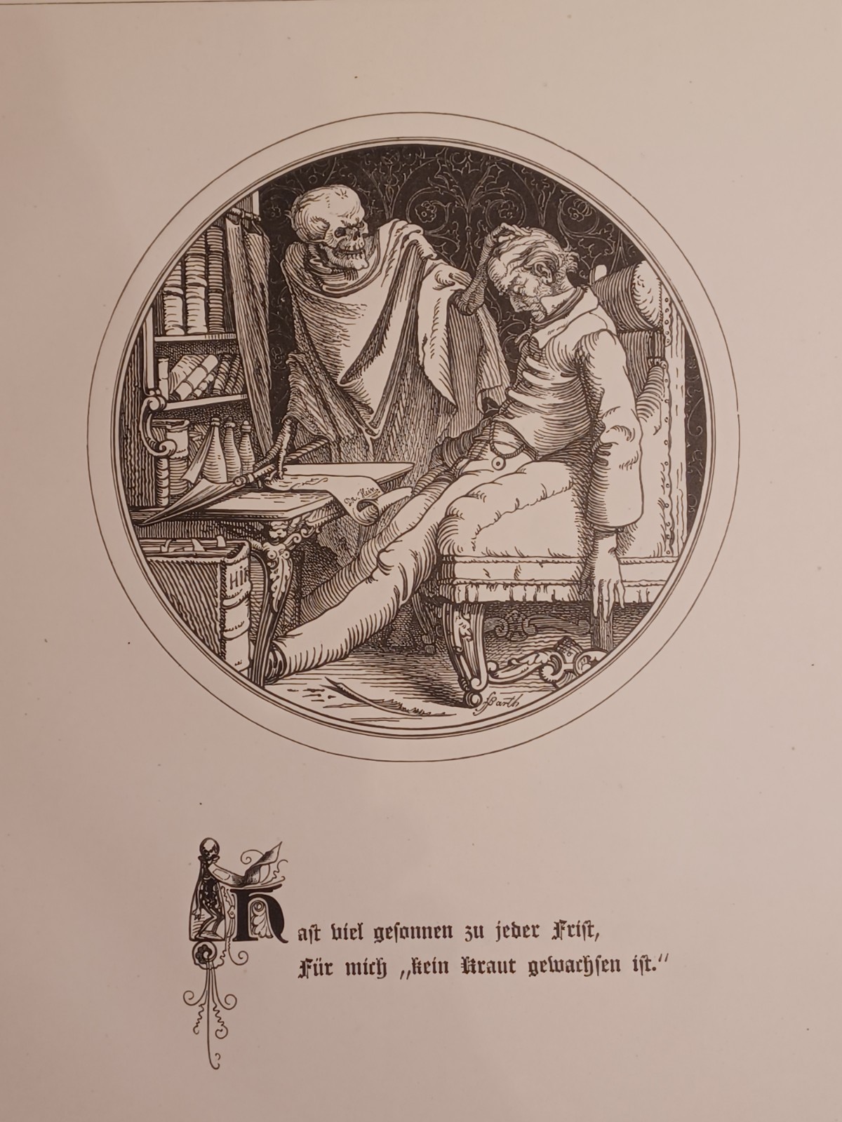 Die Arbeit des Todes, Ein Todtentanz