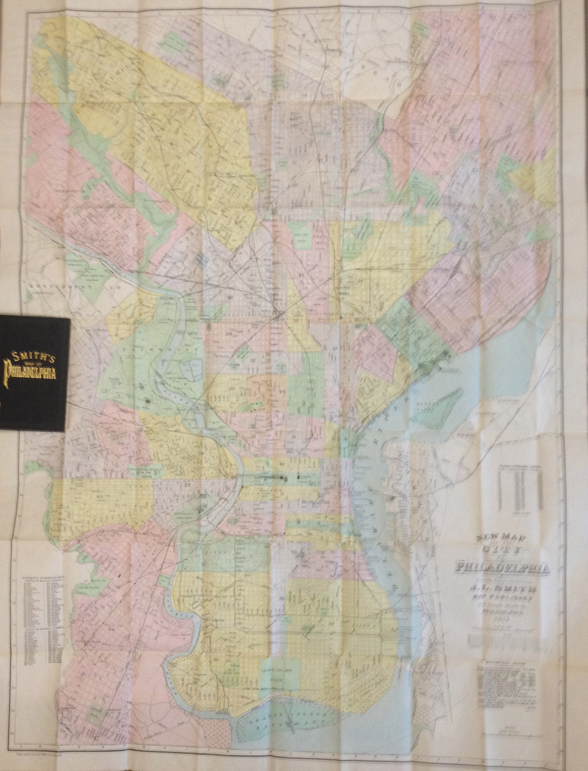 New Map of the City of Philadelphia.
