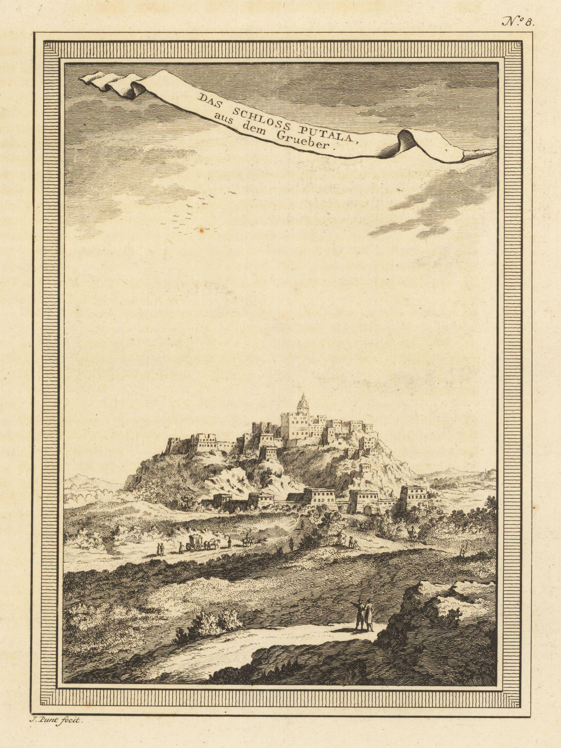 Das Schloss Putala, aus dem Grueber.