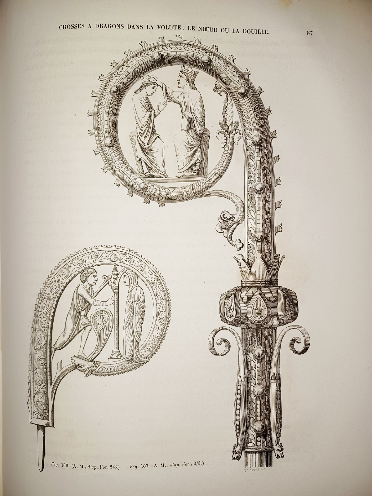 Le Baton Pastoral Ètude Archéologique Par L´abbé Barrault et Arthur Martin S. J.