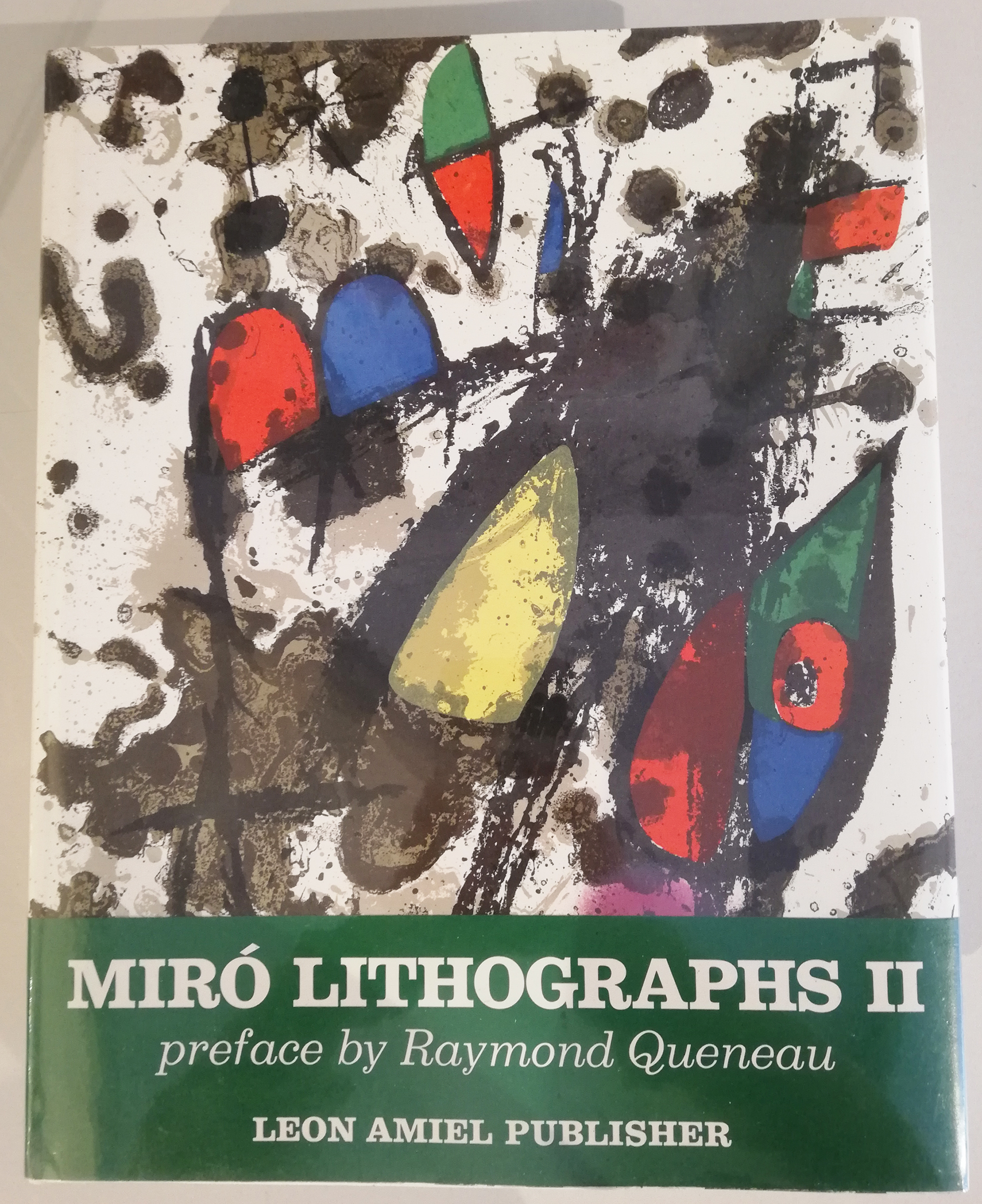 Joan Miro Lithographs II preface by Raymond Queneau