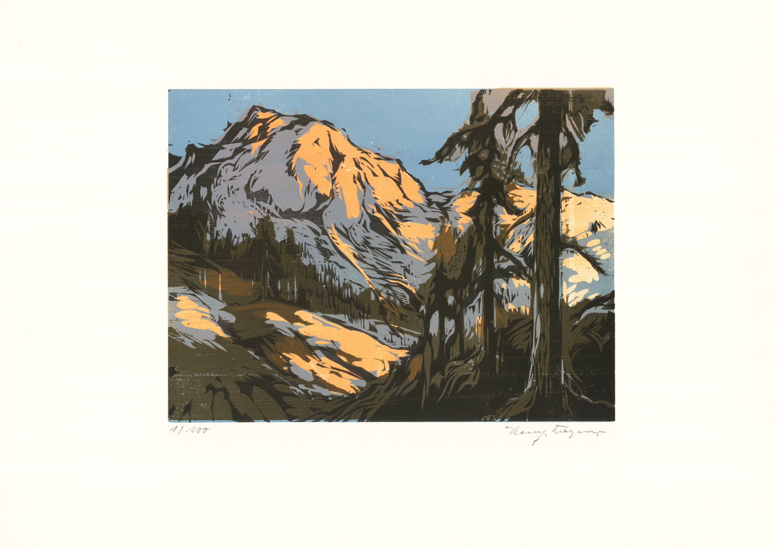 German mountains landscape