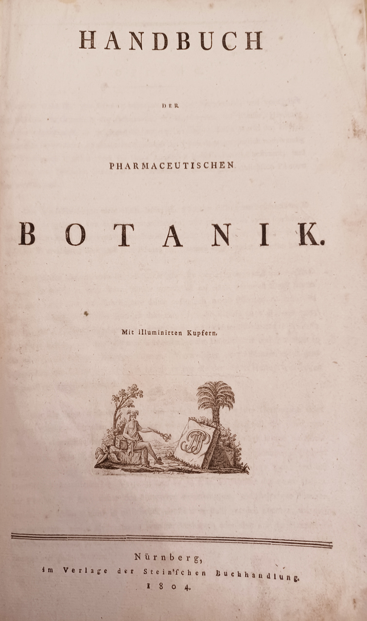 Handbuch der Pharmaceutischen Botanik