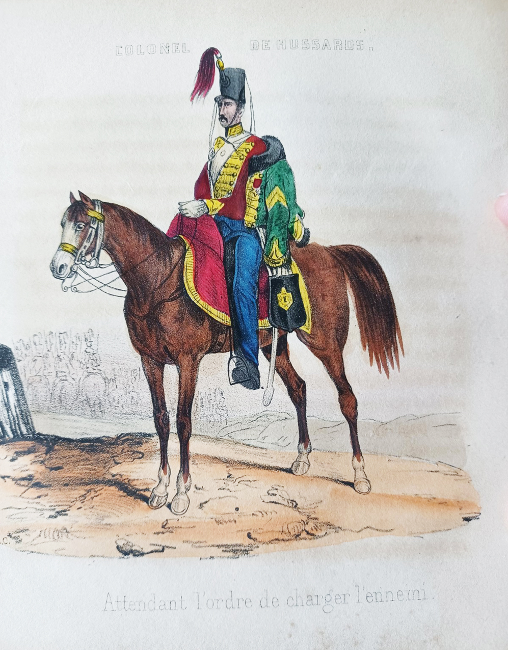 Fantaisies Artistiques. Album Recreatif illustré par Victor Adam - texte de Madame la Baronne de Norew.