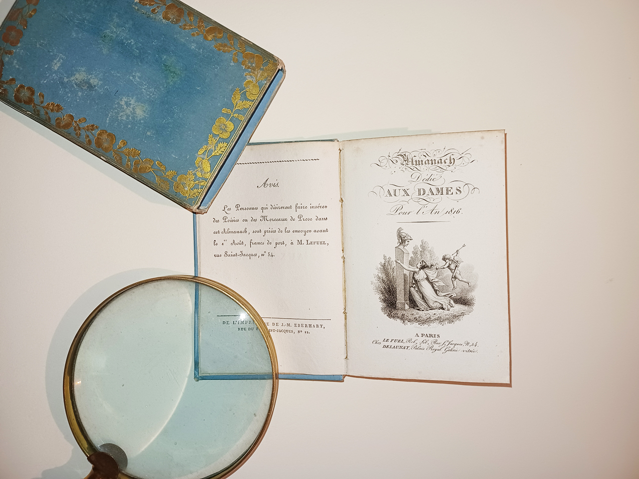 Almanach Dedie Aux Dames Pour l´An 1816