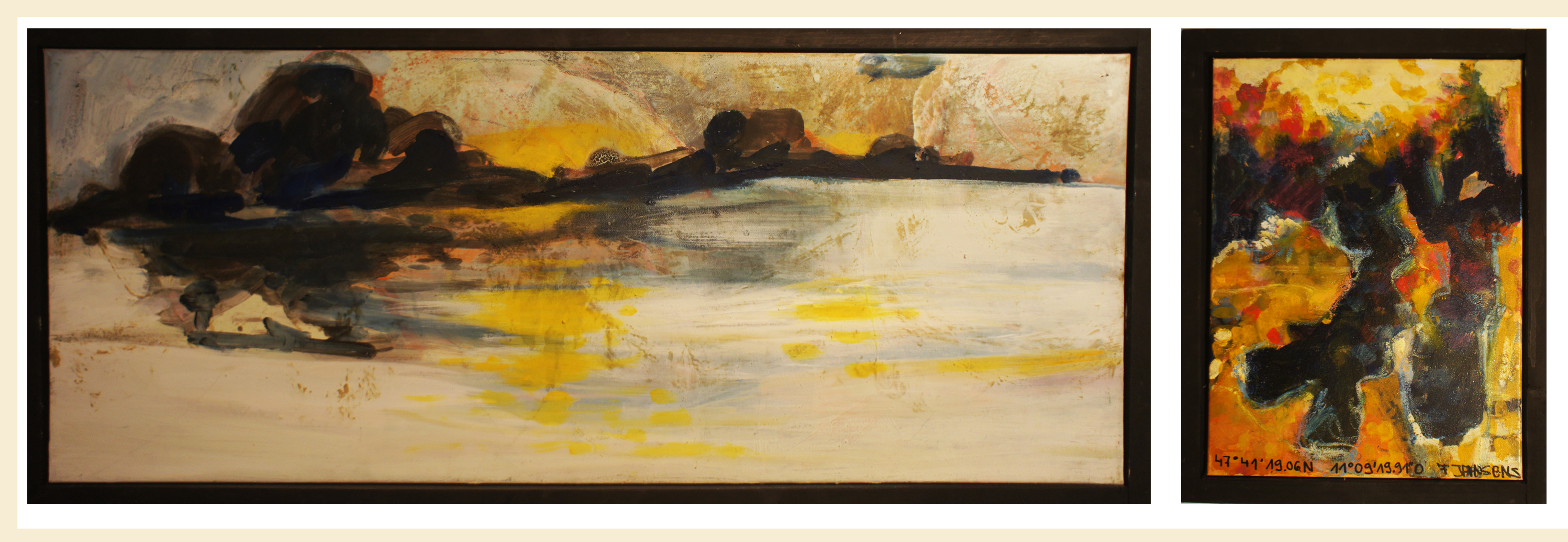 „Staffelsee" Panoramaansicht und der See aus der Vogelschau