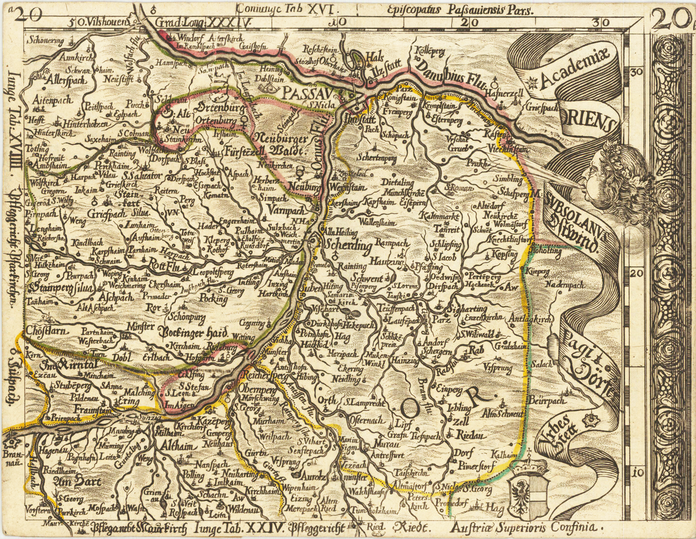 [S. Rom. Imperii Circuli et Electoratus Bavariae Tabula Chorographica No. 20]