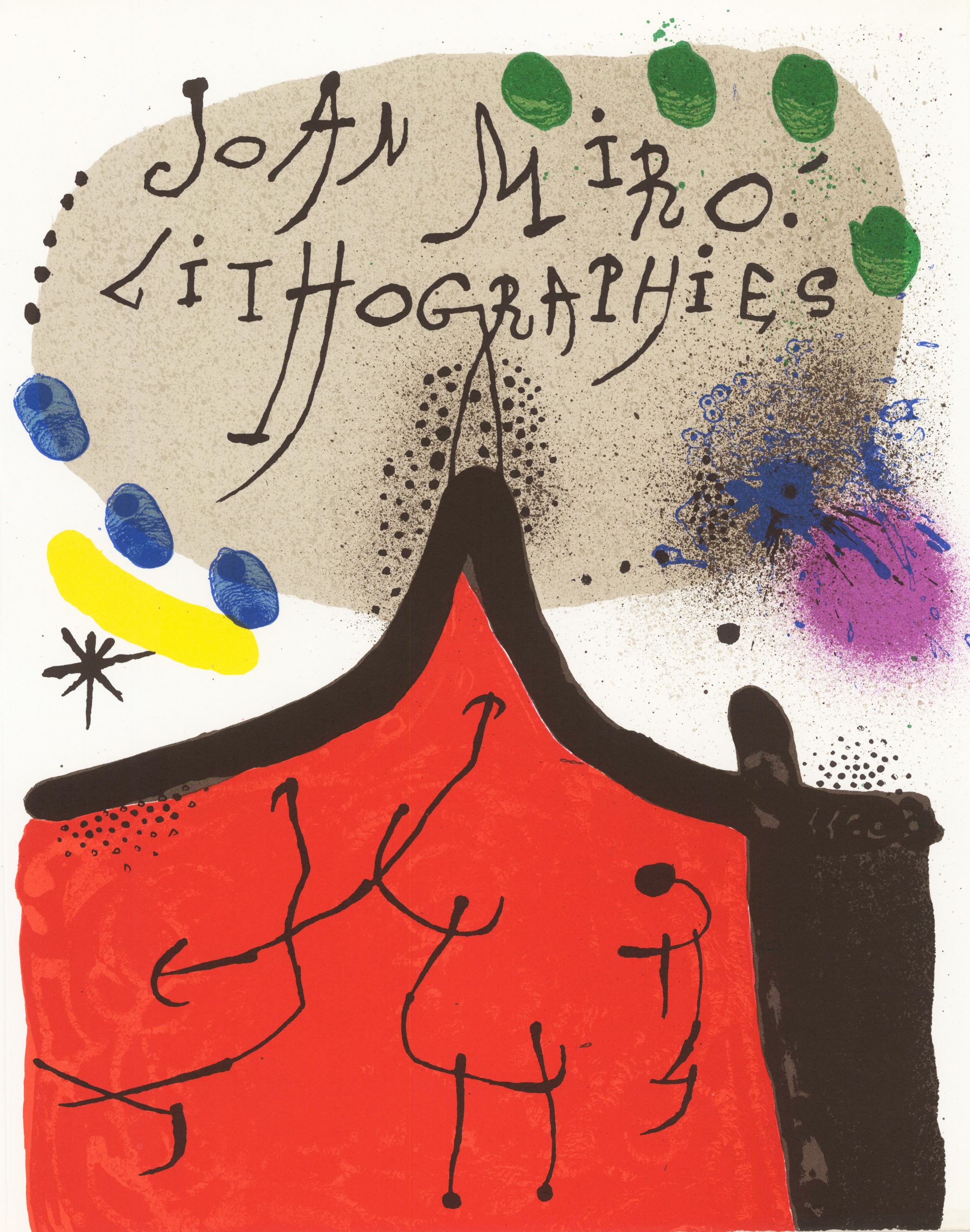 Cover of Miro lithographs vol 1