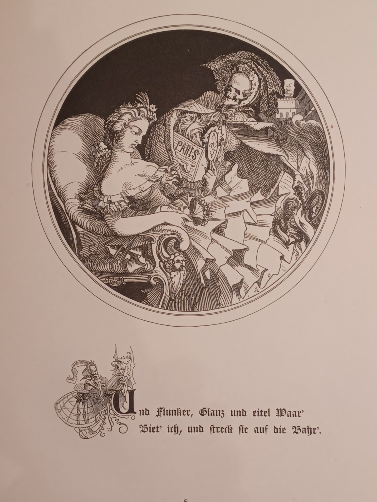 Die Arbeit des Todes, Ein Todtentanz