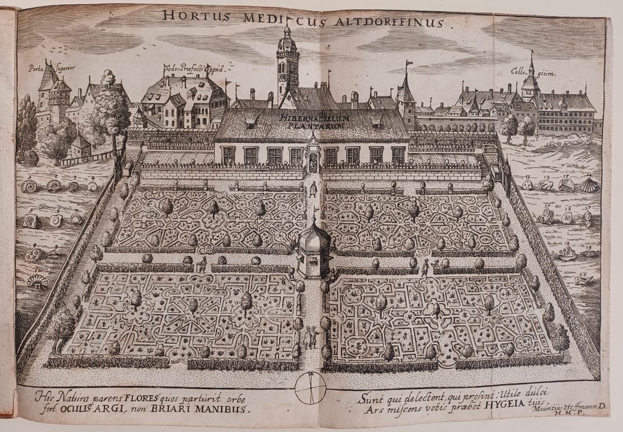 Florae Altdorffinae Deliciae Hortenses sive Catalogus Plantarum Horti Medici Quibus Auctiorerat A. C. 1660